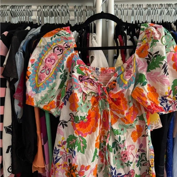 Floral Maxi Dress - Picture 2 of 3